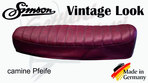 Simson Sitzbankbezug - Vintage Look - camine Pfeife