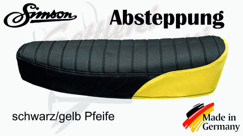 Simson bench cover - black-yellow pipe