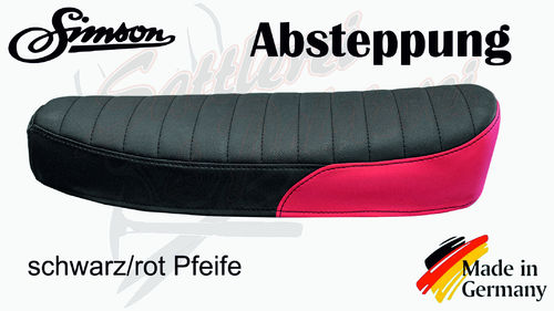 Simson bench cover - black-red pipe