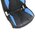 Can-Am Maverick X3 - 1 Set - Sitzbezüge - blau - Warbenabsteppung